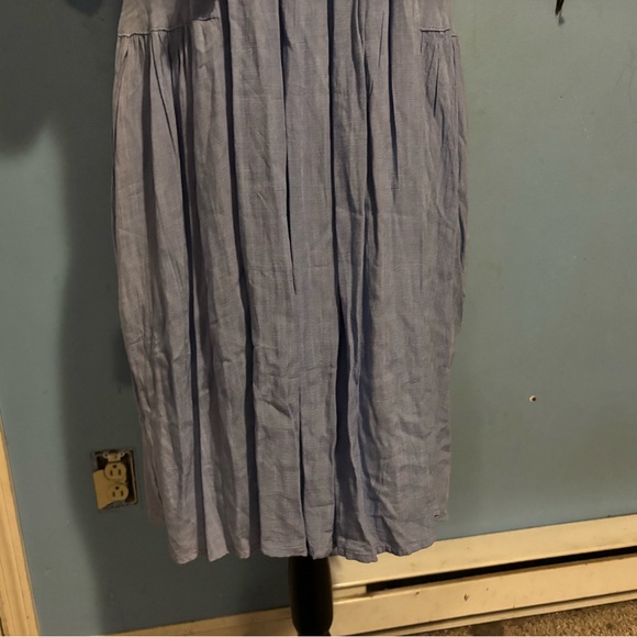 raya sun, Beaded, Linen Blend, BoHo Dress - Picture 3 of 8